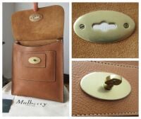 Mulberry Antony in Oak Natural Vegetable Tanned Leather