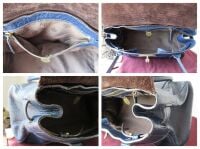Mulberry Classic East West Bayswater in Indigo Polished Buffalo