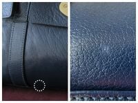 Mulberry Classic East West Bayswater in Indigo Polished Buffalo
