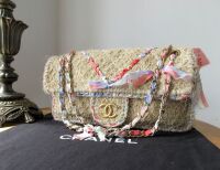 Chanel CC Country Straw Raffia Large East West Single Flap Bag