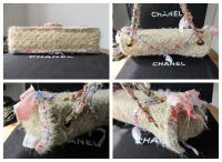 Chanel CC Country Straw Raffia Large East West Single Flap Bag