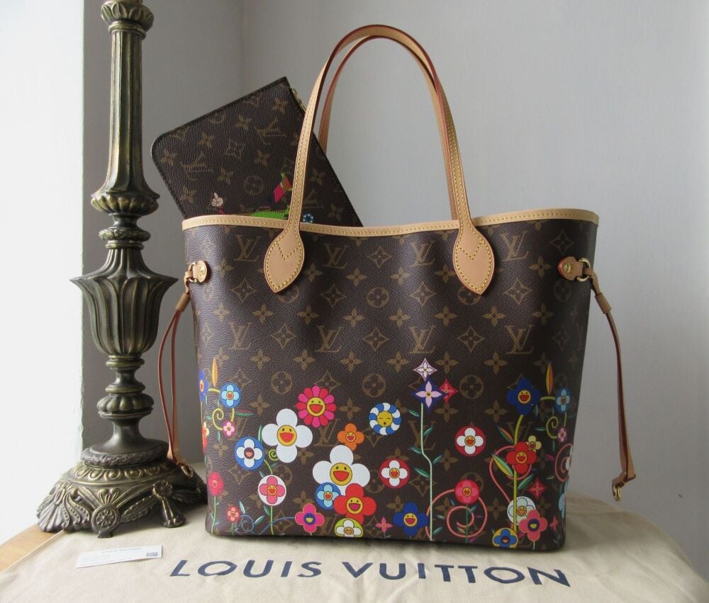 Louis Vuitton Limited Edition LV x TM Murakami Neverfull MM
