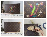 Louis Vuitton Limited Edition LV x TM Murakami Neverfull MM