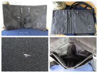 Prada Soft Medium Duo Messenger in Nero Tessuto Nylon