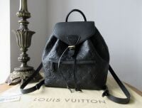 Louis Vuitton Montsouris PM in Empreinte Noir