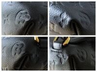 Louis Vuitton Montsouris PM in Empreinte Noir