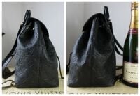 Louis Vuitton Montsouris PM in Empreinte Noir
