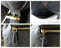 Louis Vuitton Montsouris PM in Empreinte Noir