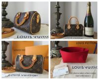 Louis Vuitton Nano Speedy in Monogram Vachette