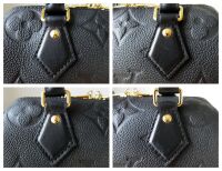 Louis Vuitton Speedy Bandouli&Atilde;&uml;re 20 in Noir Empreinte