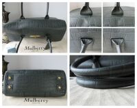 Mulberry Classic Heritage Bayswater in Mulberry Green Croc