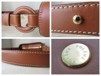 Pol&Atilde;&uml;ne Nodde in Smooth Cognac Calfskin