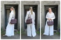 Mulberry Small Zipped Bayswater in Oxblood Grain Vegetable Tanned Leather