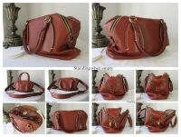 Chlo&Atilde;&copy; Daria Medium Day Bag in Sepia Calfskin