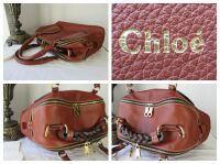 Chlo&Atilde;&copy; Daria Medium Day Bag in Sepia Calfskin