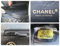 Chanel Classic Medium Double Flap in Black Caviar with 22K Gold Hardware