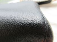 Mulberry Lily Chain Tote in Black Small Classic Grain Leather