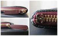 Chanel Small O Case in Black Matelasse Soft Caviar with Shiny Gold Hardware