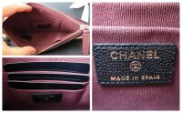 Chanel Small O Case in Black Matelasse Soft Caviar with Shiny Gold Hardware