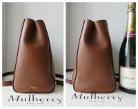 Mulberry Lily Chain Tote in Oak Two-Tone Classic Grain Leather