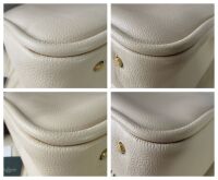 Mulberry Leighton Hobo in Linen Beige Small Classic Grain Leather