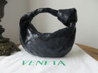 Bottega Veneta Mini Jodie in Midnight Blue Intrecciato