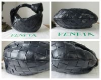 Bottega Veneta Mini Jodie in Midnight Blue Intrecciato