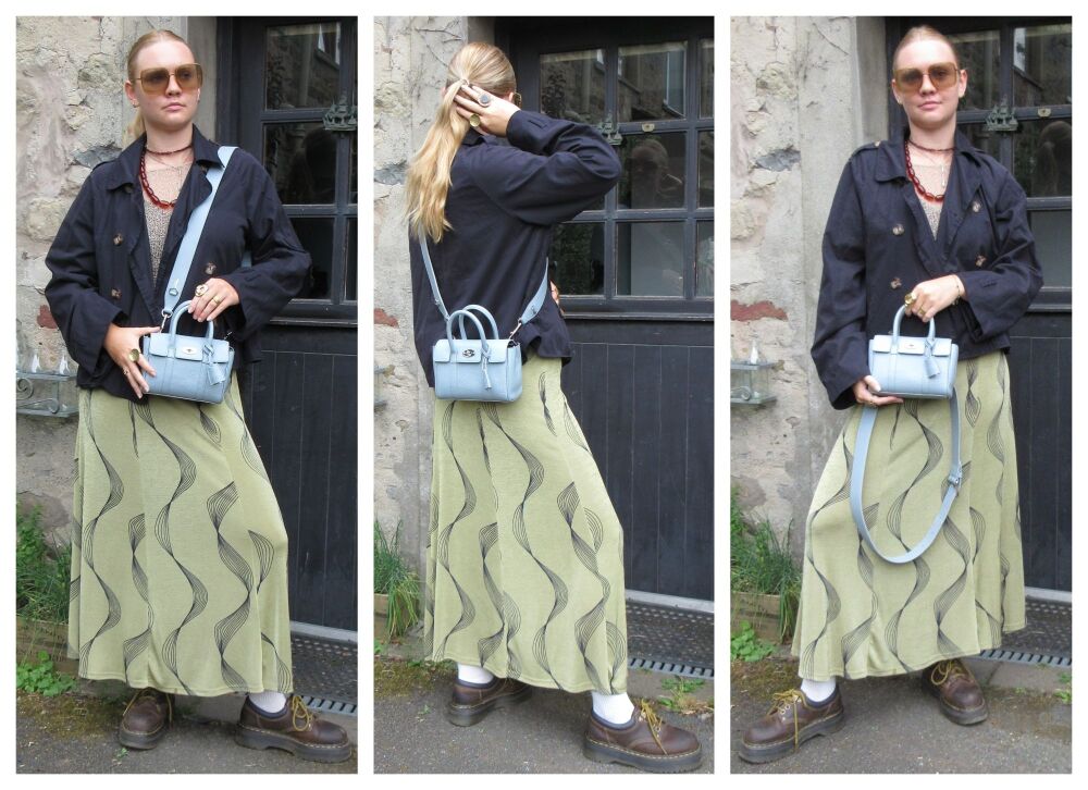 Mulberry Mini Bayswater in Cloud Small Classic Grain Leather