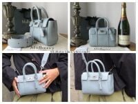 Mulberry Mini Bayswater in Cloud Small Classic Grain Leather