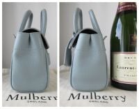 Mulberry Mini Bayswater in Cloud Small Classic Grain Leather