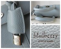 Mulberry Mini Bayswater in Cloud Small Classic Grain Leather