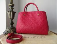 Louis Vuitton Montaigne MM in Monogram Empreinte Dahlia