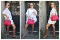 Louis Vuitton Montaigne MM in Monogram Empreinte Dahlia