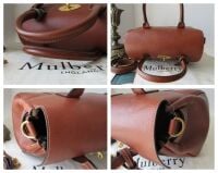 Mulberry Classic Small Bayswater Satchel in Legacy Oak Natural Vegetable Ta