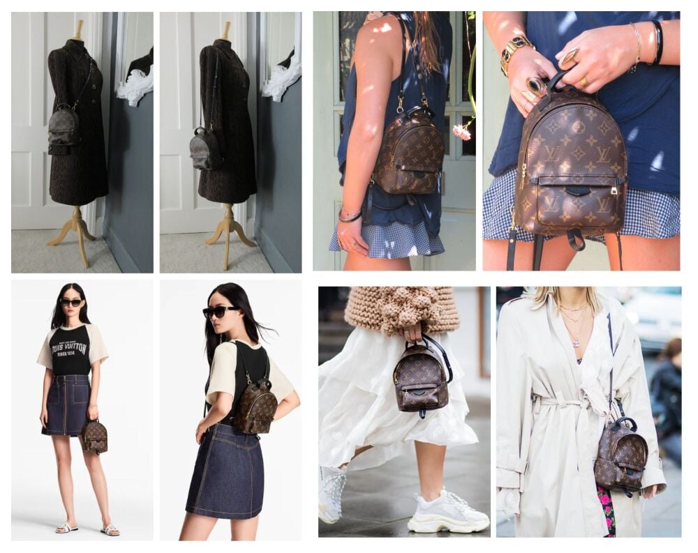 Louis Vuitton Palm Springs Mini Backpack in Monogram Noir