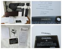 Chanel Timeless Classic 2.55 Large (Jumbo) Double Flap Bag in Black Caviar