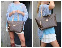 Louis Vuitton I&Atilde;&copy;na MM Tote in Monogram Vachette
