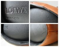 LOEWE Elephant Stars Mini Crossbody Bag in Tan Calfskin Leather