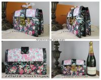 Louis Vuitton Trunk Shoulder Clutch in Liberty Rose Floral