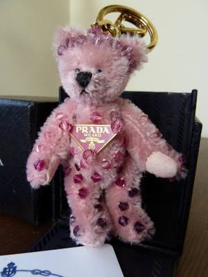 Prada 'Rosa' 2008 Trick Bear Bag Charm