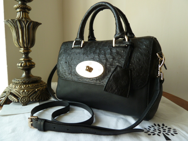 Mulberry Del Rey in Black Forest Soft Matte Leather - SOLD