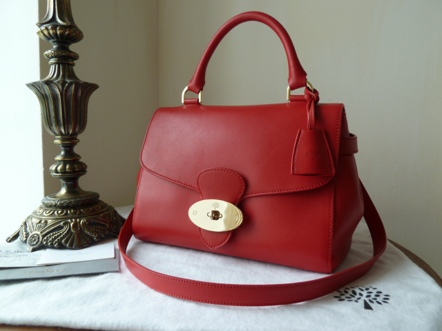 Mulberry Primrose in Red Polished Calf - SOLD