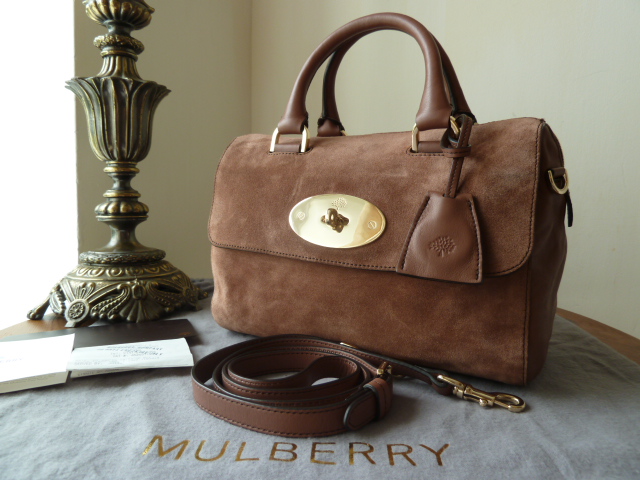 Mulberry Del Rey in Milk Chocolate Suede - SOLD