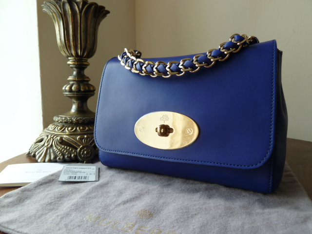 Mulberry Cecily in Cosmic Blue Polished Calf Leather  - SOLD