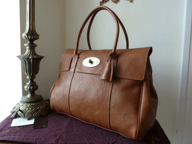 Mulberry Bayswater in Oak Natural Leather 