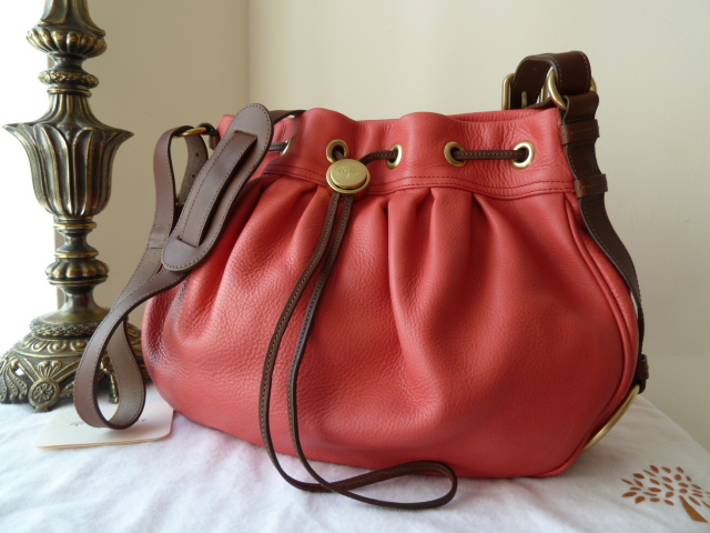 Mulberry Sofia Messenger in Watermelon Pebbled Leather - SOLD