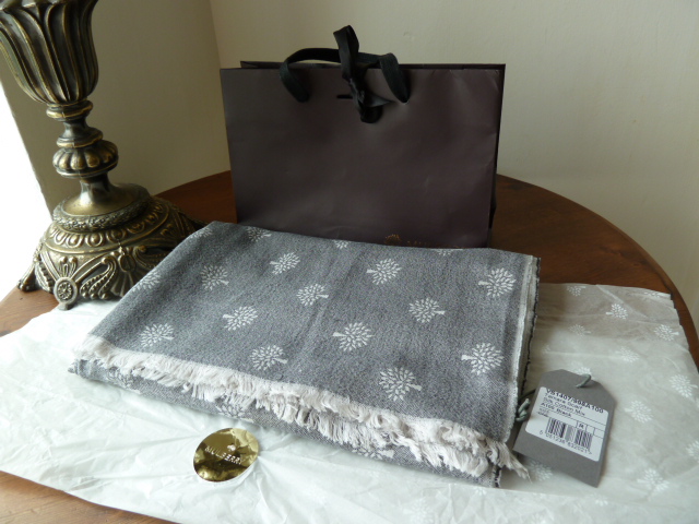 Mulberry Tamara Silk and Cotton Mix Scarf - SOLD