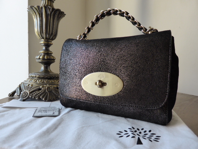 Mulberry Cecily in Dark Metallic Fur Printed Leather - SOLD