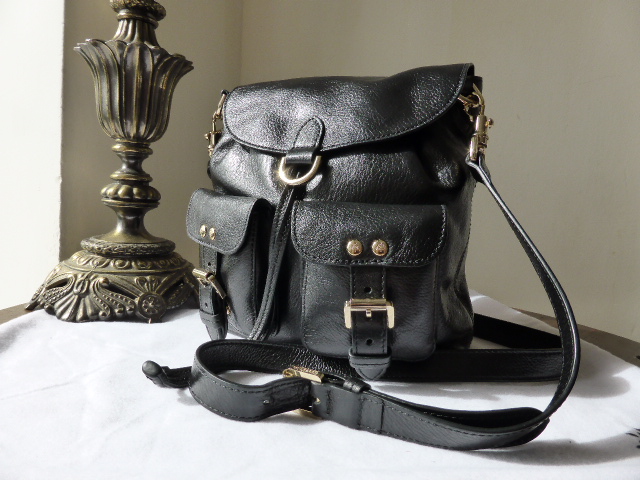Mulberry Gracie in Black Soft Spongy Leather - New