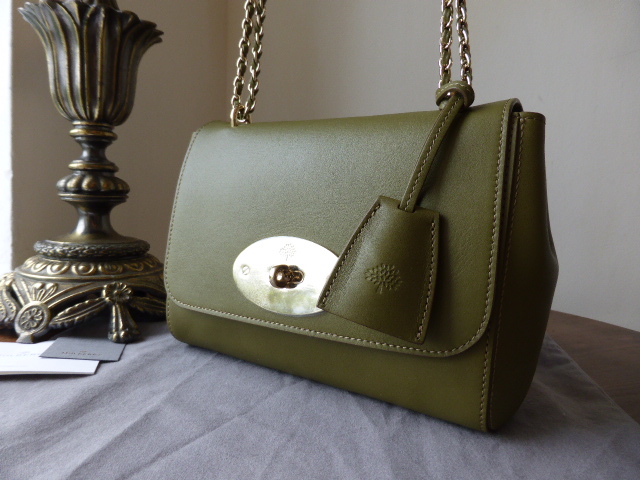 Mulberry Lily in Pickle Green Soft Tan Leather - SOLD